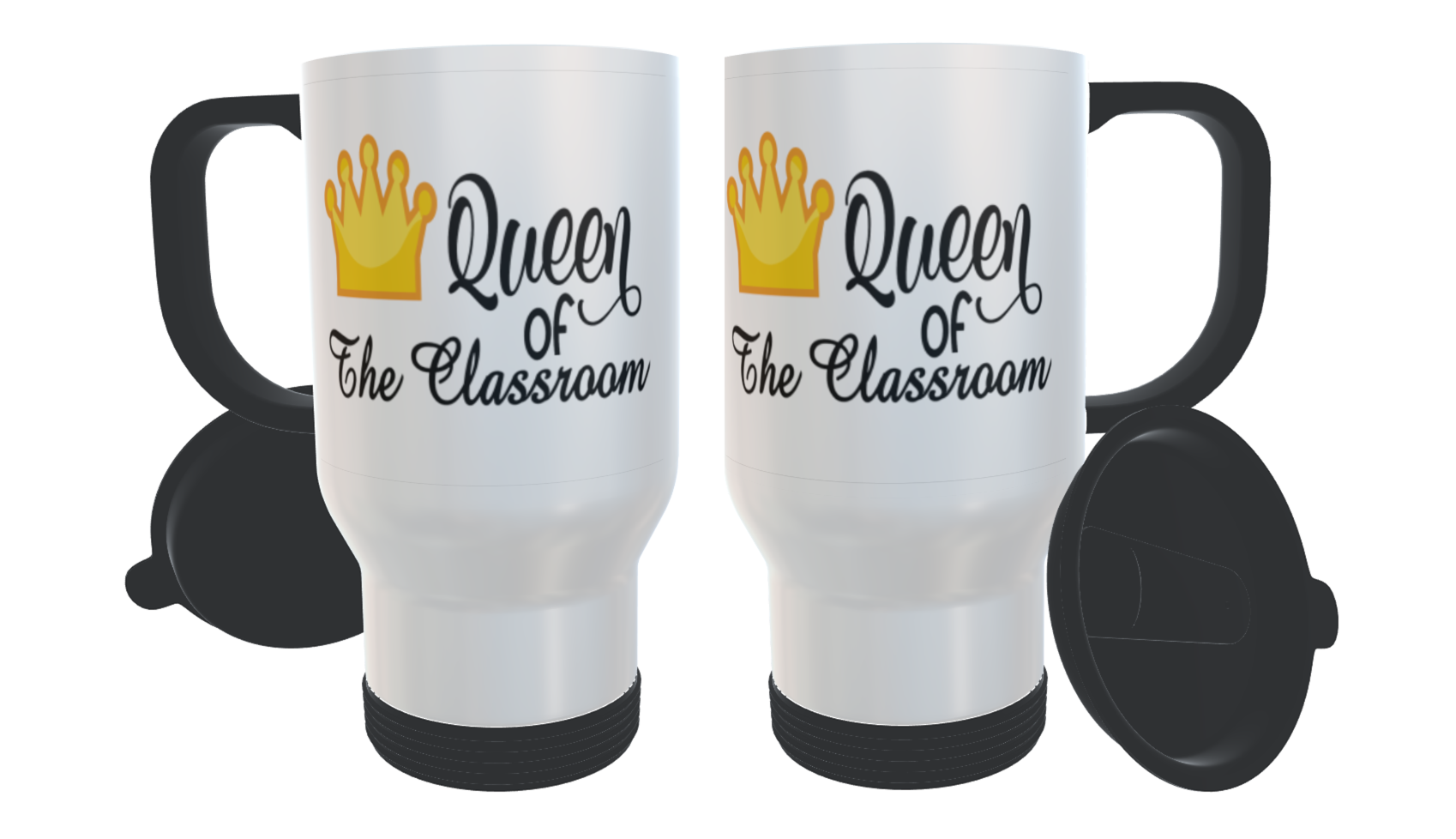 Queen Of The Classroom Travel Mug